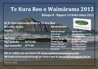 Kura reo 2012 Kura reo 2012