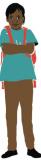 NWRM cross arms standing
