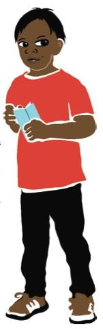 NWRM red shirt standing