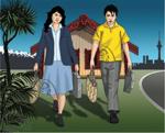 Cartoon of students.