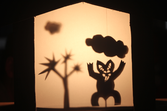 Rūaumoko shadow theatre