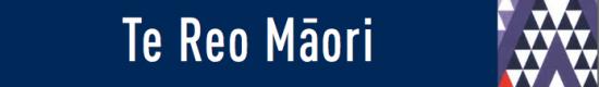 Te reo Māori graphic
