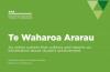Te Waharoa Ararau panui cover.